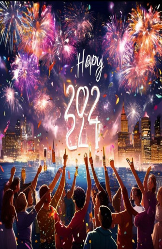 Happy New Year HD Wallpaper