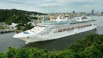 Wallpaper Sun Princess Cruise Ship Sails X Desktop