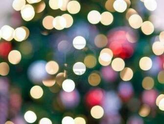 Abstract White Christmas Lights Image Fractal