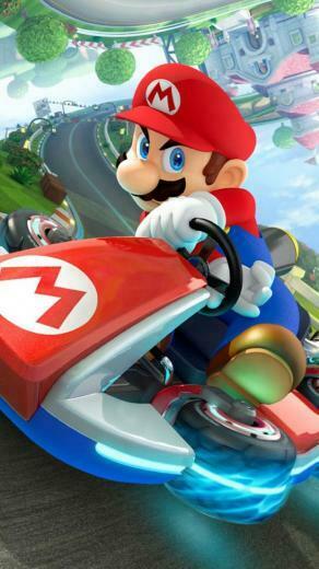Super Mario iPhone Wallpaper Kart
