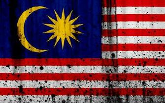 Wallpaper Malaysian Flag 4k Grunge Of Malaysia