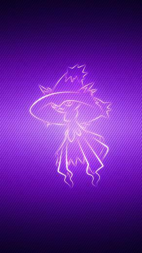 Wallpaper Pokemon Lilac Mismagius Samsung