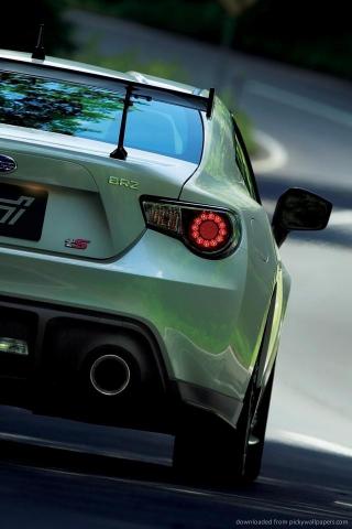 ComiPhone4carssubarusubaru Brz Sti Ts Back