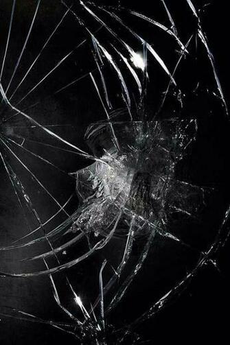 Cracked iPhone Screen Wallpaper