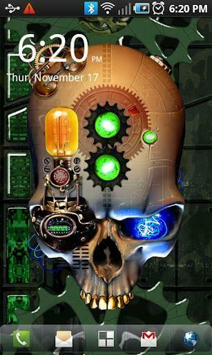 Steampunk Skull Live Wallpaper Android Apk Droidsky