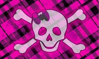 Girly Skull Wallpaper Screenshot Thumbnail