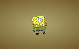 Aesthetic Spongebob Laptop Wallpaper