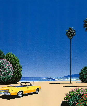 Hiroshi Nagai Art Print Poster Vaporwave Aesthetic Wallpaper T