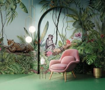 Jungle Style Wallpaper By Inkiostro Bianco
