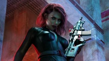 Wallpaper 4k Black Widow
