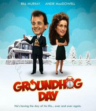 Groundhog Day Movie Poster By Zungam80