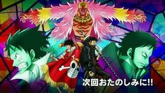 Dressrosa Luffy Trafalgar Law Vs Doflamingo One Piece