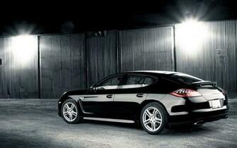 Black Porsche Panamera HD Widescreen Wallpaper Source