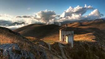 High Definition Wallpaper HD Ancient Church Hilly