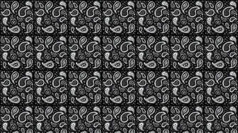Black White Wallpaper Desktop Paisley