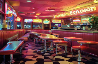 50s Diner Wallpaper