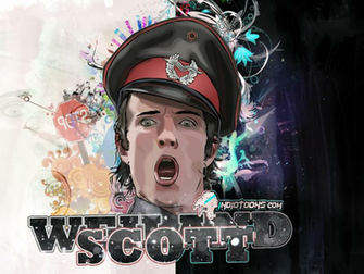 Scott Weiland Vector Art Wallpaper By Indiotoons