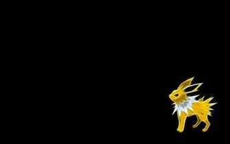 Pokemon Jolteon Wallpaper Black
