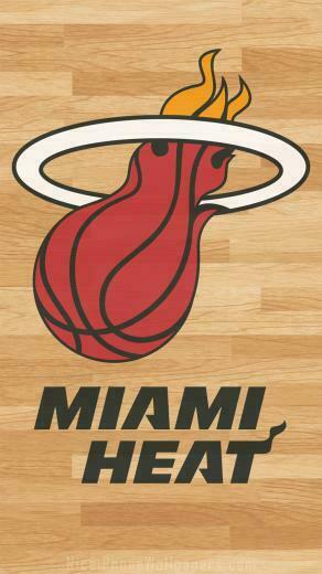 Related Miami Heat iPhone Wallpaper Themes And Background