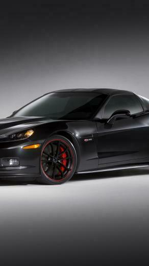 Wallpaper Chevrolet Corvette Z06 Side