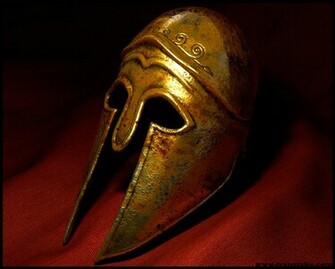 Greek Ancient Helmet Wallpaper
