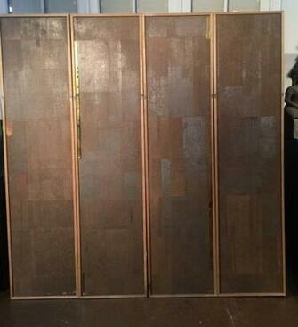 Four Framed Vintage Gracie Chinoiserie Wallpaper Panels At 1stdibs