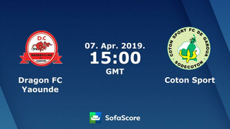 Dragon Fc Yaounde Coton Sport Live Score Video Stream And H2h