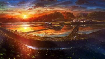 Anime Landscape Wallpaper HD Teahub Io