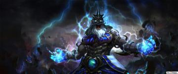 Pride Of Olympus Zeus Dota Video Game HD Wallpaper