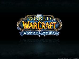 Wallpaper World Of Warcraft Logo Wow Wrath