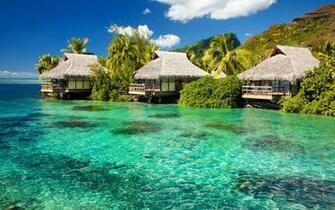 HD Tropical Island Beach Paradise Wallpaper And Background