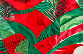 Red And Green Wallpaper