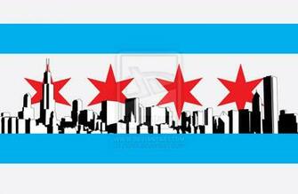 Chicago Flag Wallpaper On