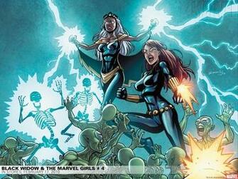 The Marvel Girls Wallpaper Heroes