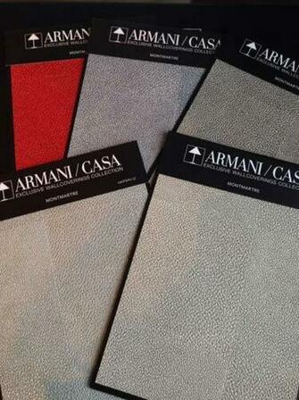 Designer Wallcoverings Armani Casa Wallpaper Monmartre Collection