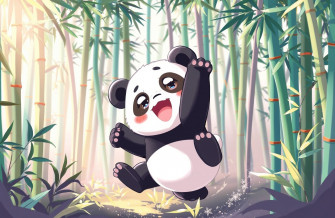 Cute Anime Panda Wallpaper