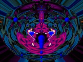 Blacklight Dreams Wallpaper