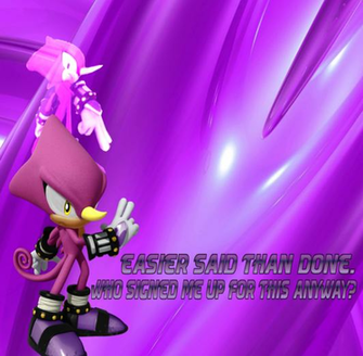 Espio The Chameleon Wallpaper By Dablackblur