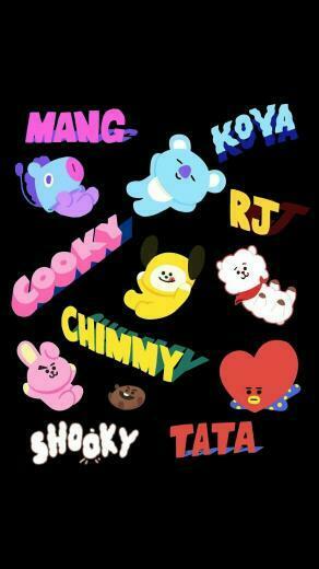 Bt21 X Bts Wallpaper Lockscreen Chibi