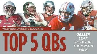 Football Five Best Washington State Qbs Of All Time