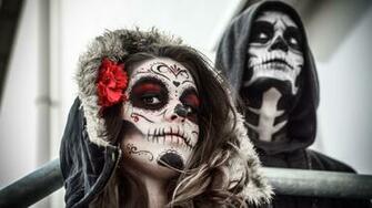 Sugar Skull Computer Wallpaper Desktop Background Id