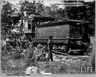 Vintage Civil War Image Federal