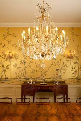 Chinoiserie Wallpaper Badminton Design In Standard