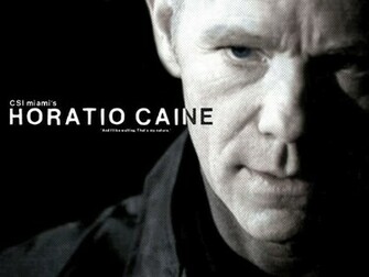 Horatio David Caruso Wallpaper