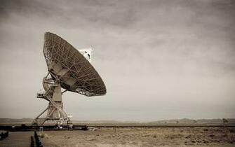Radio Telescope Vla Wallpaper Background