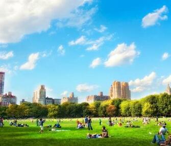 Spring In New York Wallpaper For Samsung Galaxy Tab
