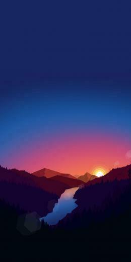 Minimal Nature Wallpaper Top Background