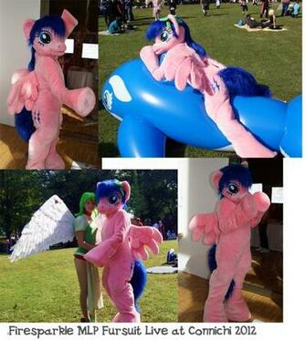 Firesparkle Mlp Pony Fursuit Live Firefly By Atalonthedeer On