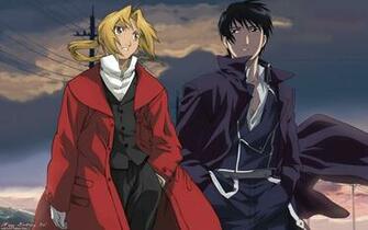 Fullmetal Alchemist Elric Edward Roy Mustang Wallpaper