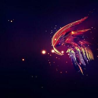 Abstract Feathers iPad Air Wallpaper